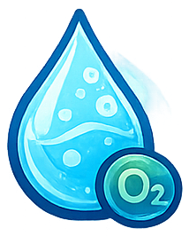 Ícone de Oxigênio Dissolvido